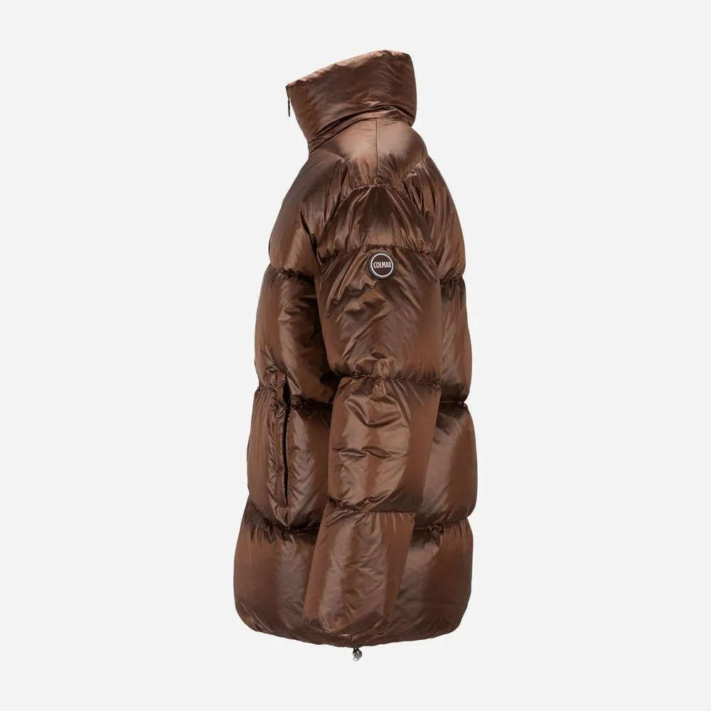Down Jacket Long 69 Brown