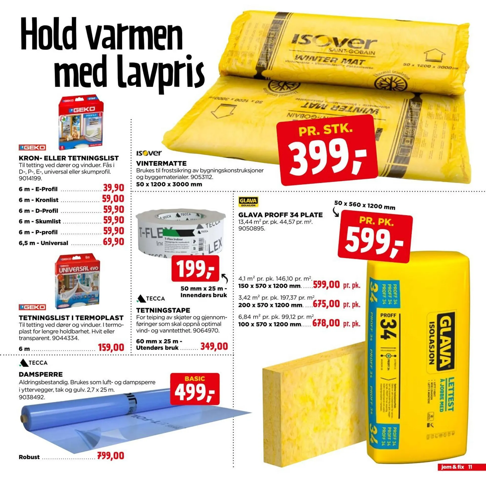 Jem & fix kundeavis fra 30. november til 7. desember 2025 - kundeavisside 11