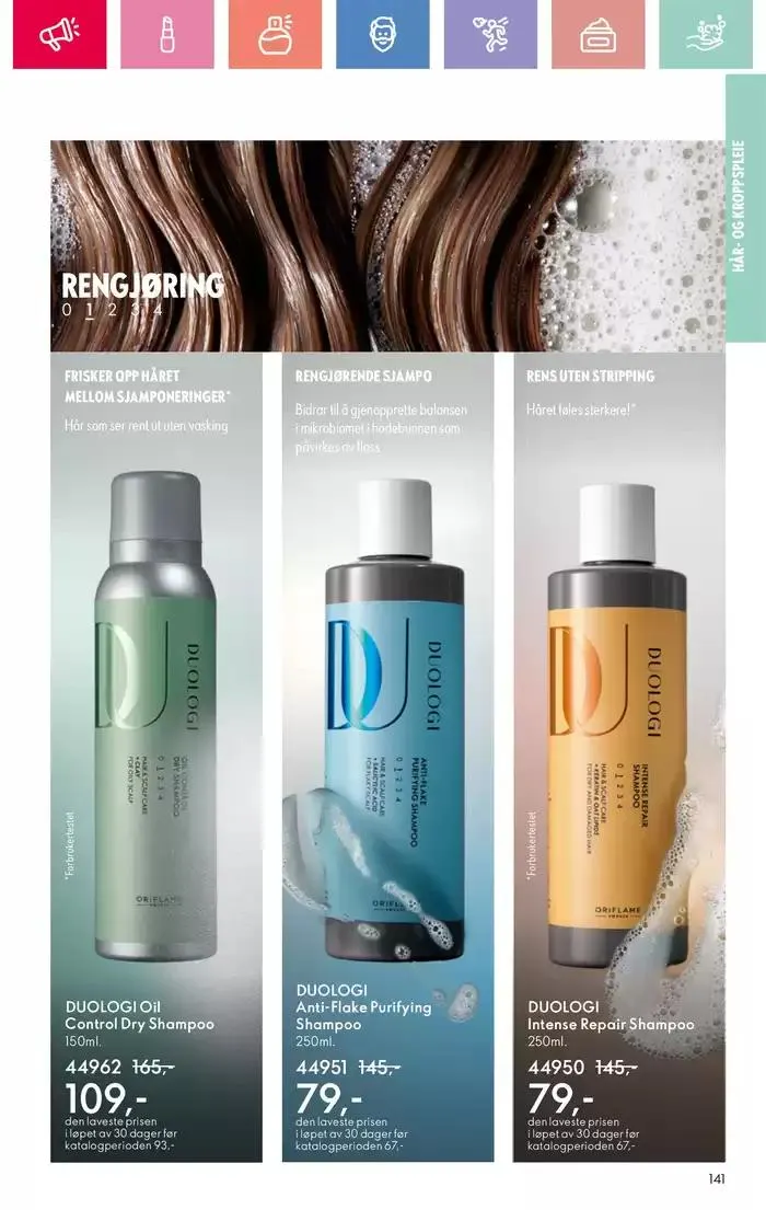 ORIFLAME Kundeavis fra 4. februar til 18. februar 2025 - kundeavisside 141