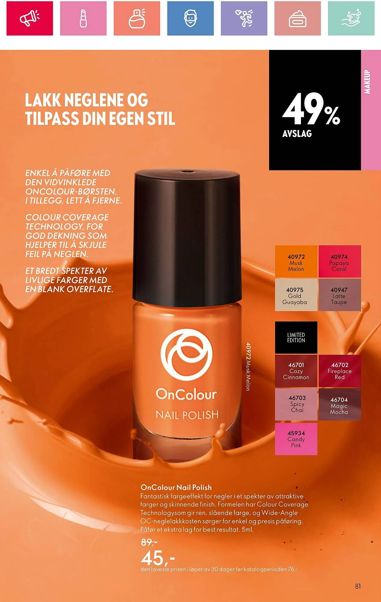 Oriflame Kundeavis fra 5. januar til 25. januar 2025 - kundeavisside 81
