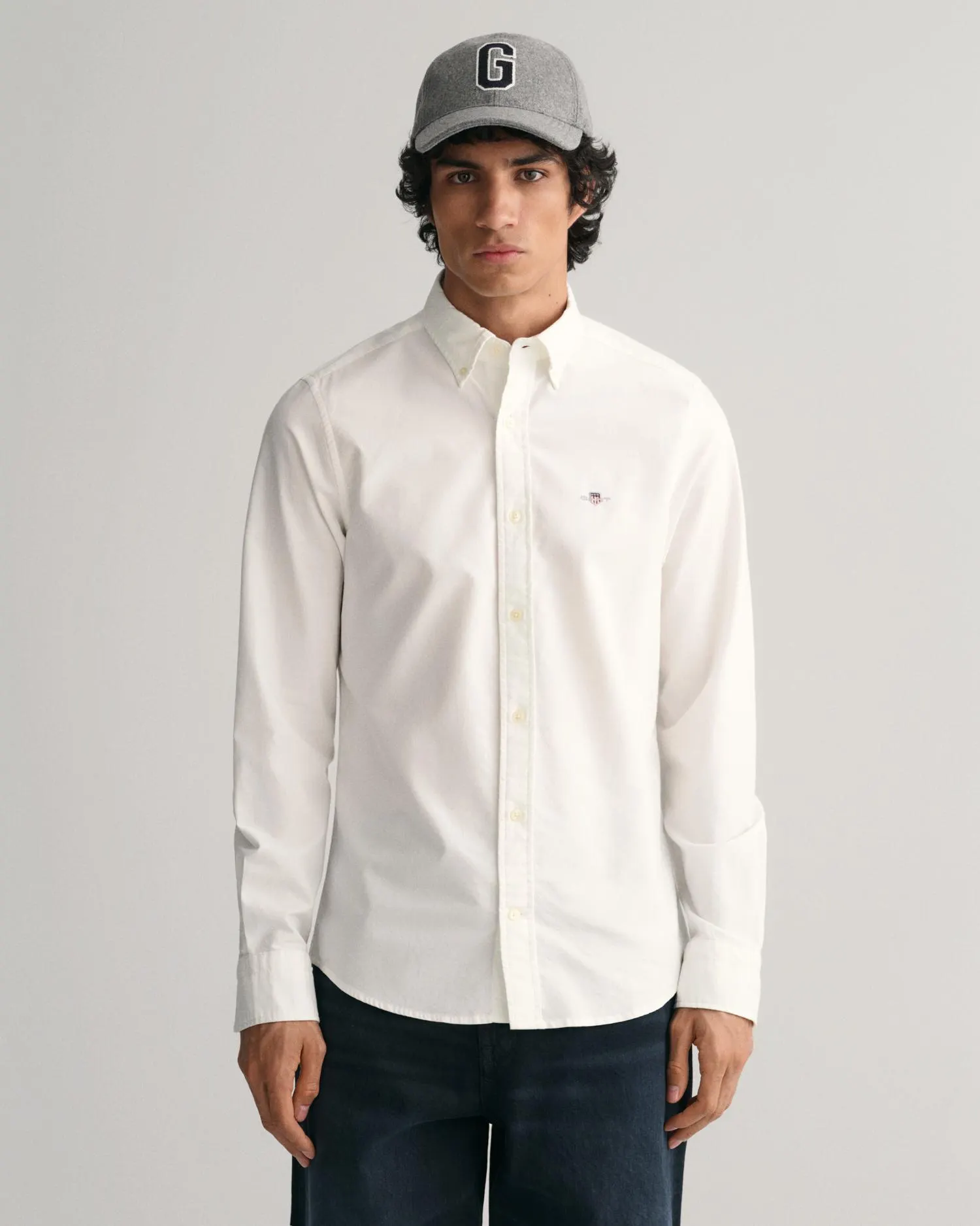Slim Fit Oxford-skjorte