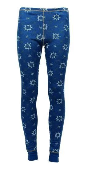 Longs i ull/bomull Snøstjerne