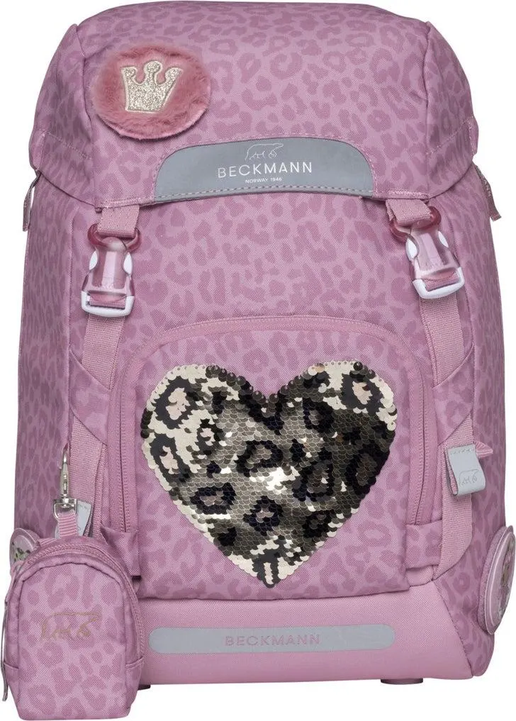 Skolesekk 1.kl Furry Classic 22L - Beckmann