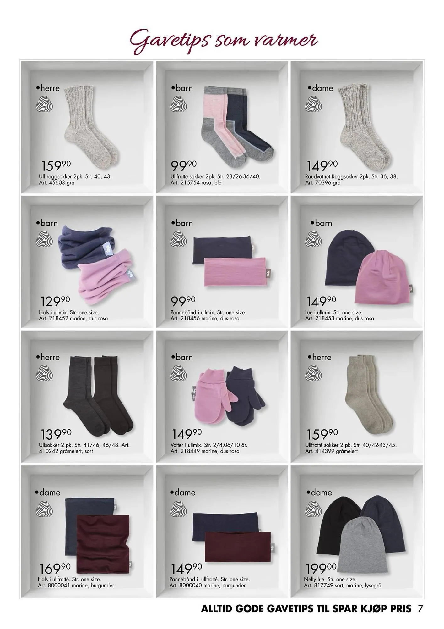 Sparkjøp kundeavis fra 20. oktober til 24. desember 2025 - kundeavisside 7