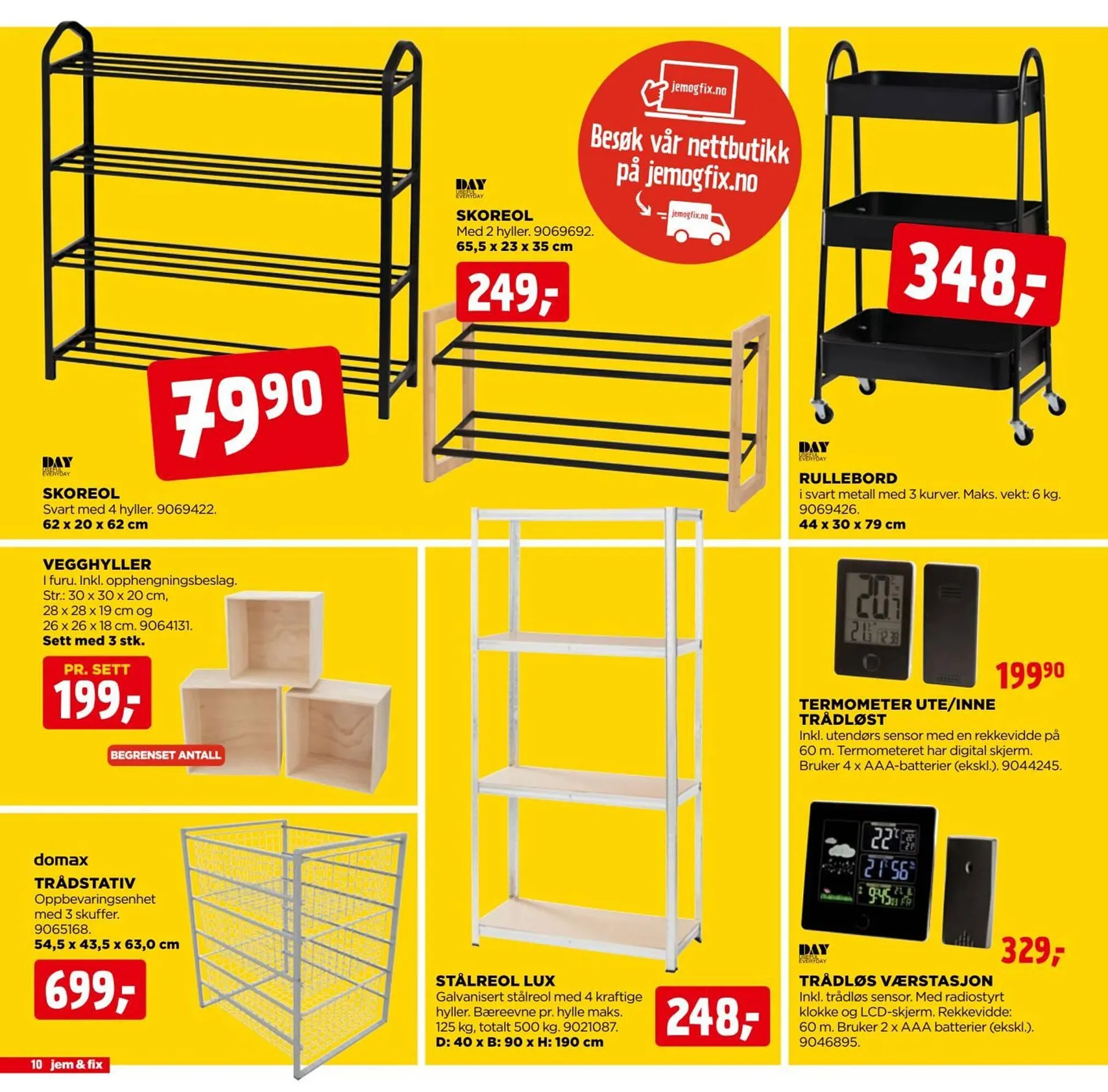 jem & fix Kundeavis fra 11. januar til 25. januar 2025 - kundeavisside 10