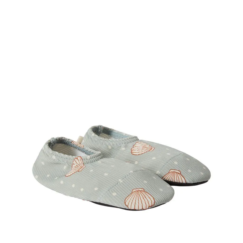 Mathilda Mønstrete Badeskoer Med Skjeller Grønn