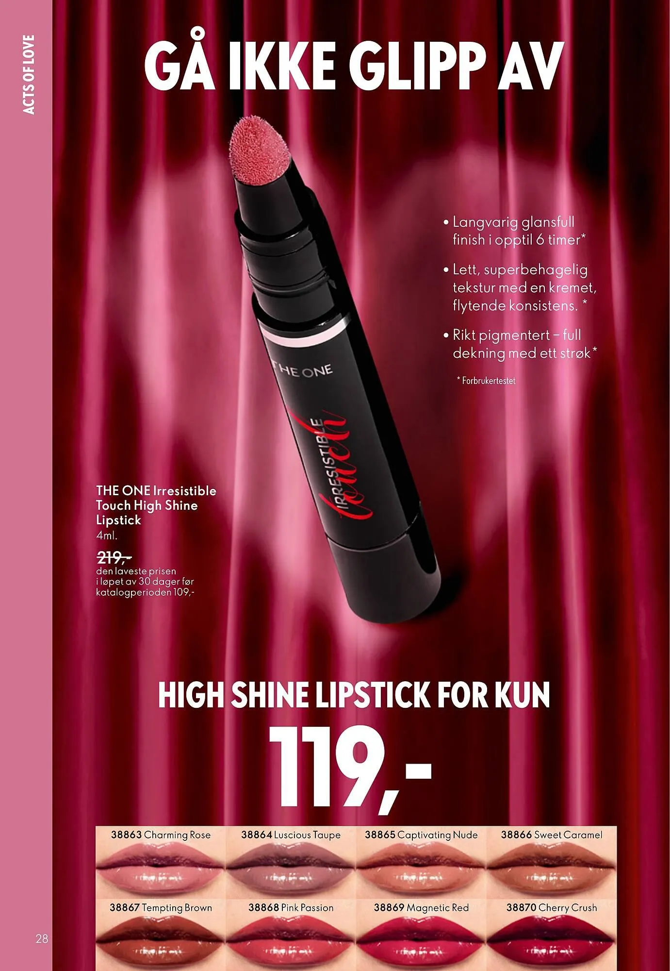 Oriflame katalog fra 28. januar til 17. februar 2026 - kundeavisside 28