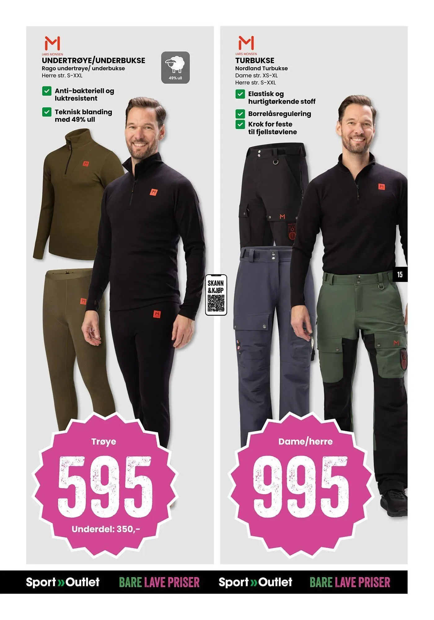 Sport Outlet kundeavis fra 4. november til 16. november 2025 - kundeavisside 15