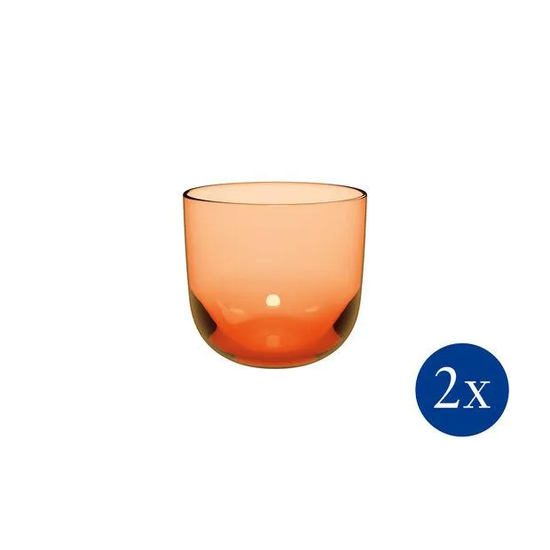 Like Apricot water glass, 280 ml, 2 pieces