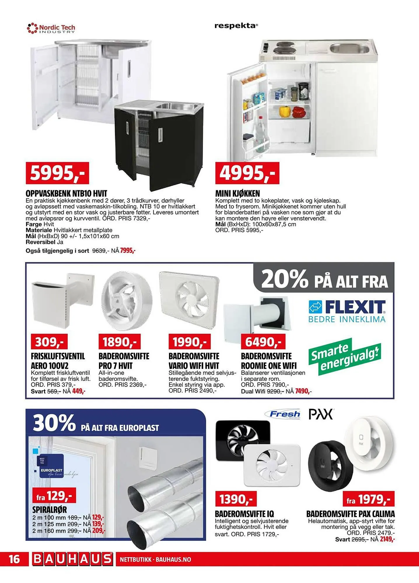 Bauhaus Kundeavis fra 3. september til 10. september 2023 - kundeavisside 16