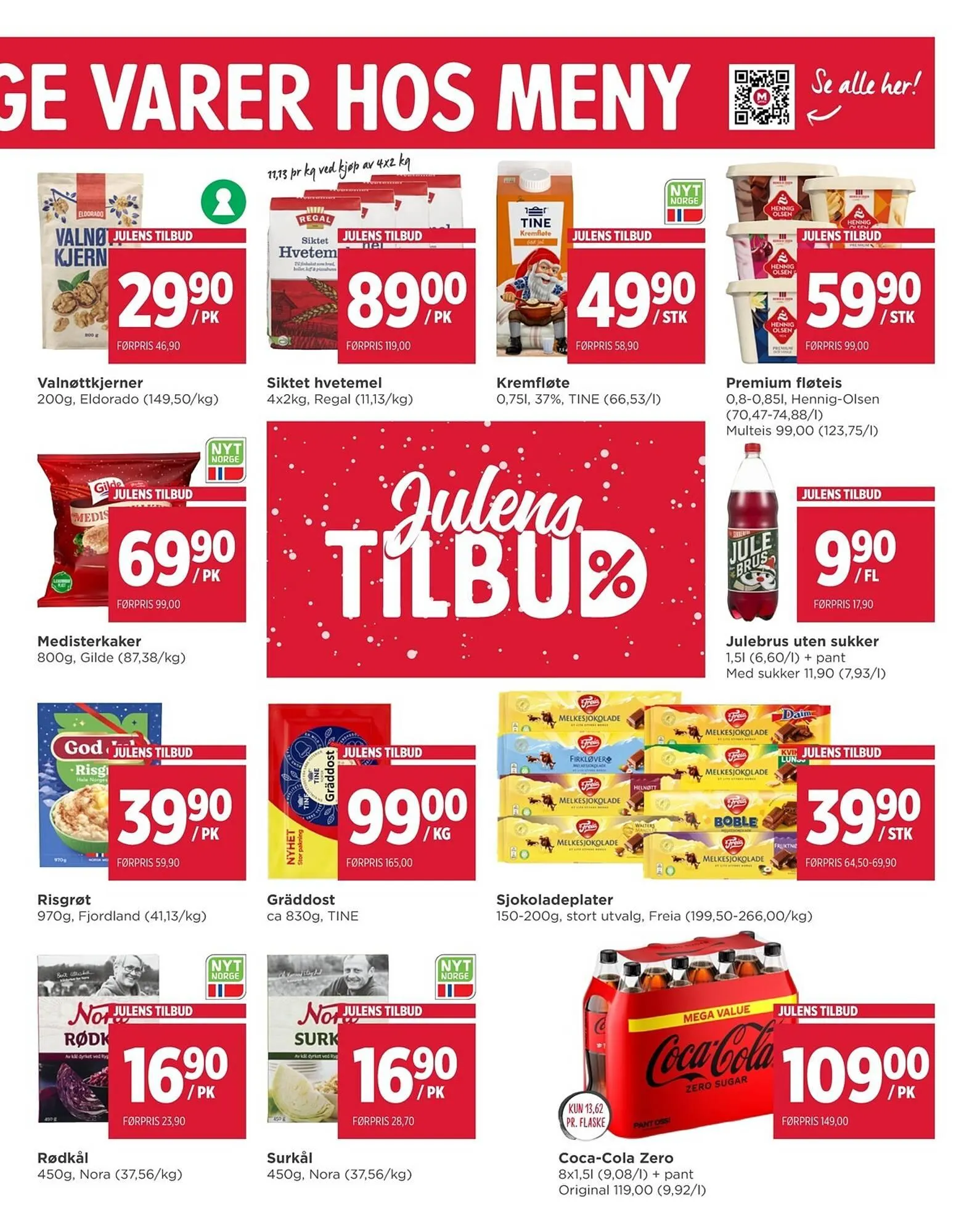 Meny kundeavis fra 30. november til 6. desember 2025 - kundeavisside 7