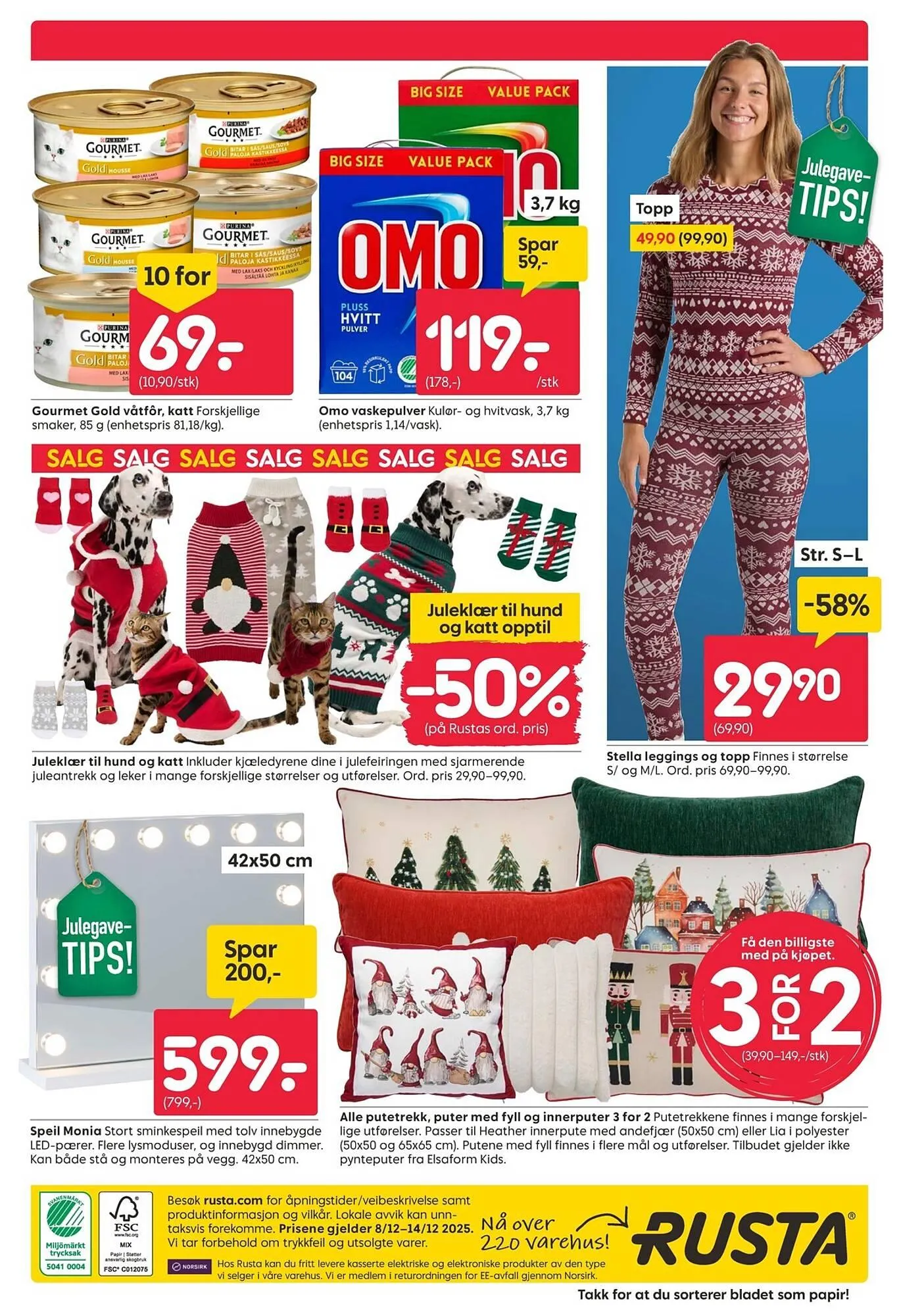 Rusta kundeavis fra 8. desember til 14. desember 2025 - kundeavisside 20