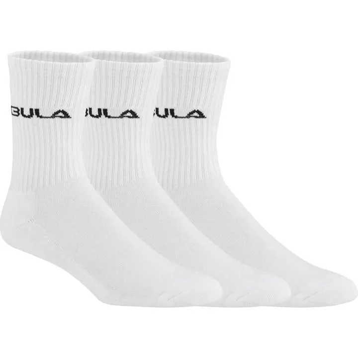 Bula Classic Socks 3pk Whi