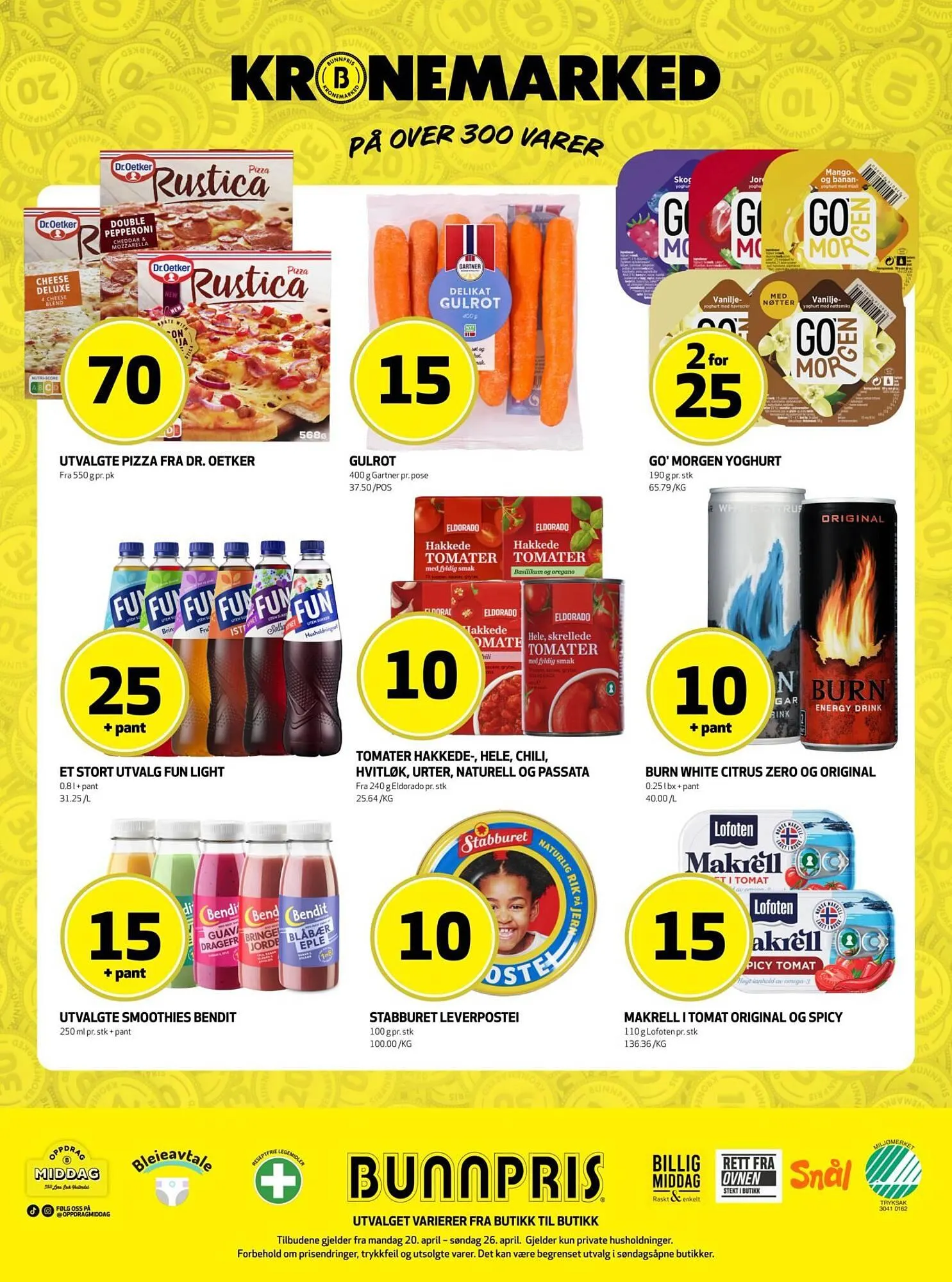 Bunnpris kundeavis fra 20. april til 27. april 2026 - kundeavisside 32