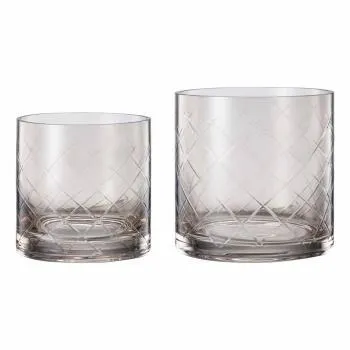 Lyslykt Billie rutet 2 pk