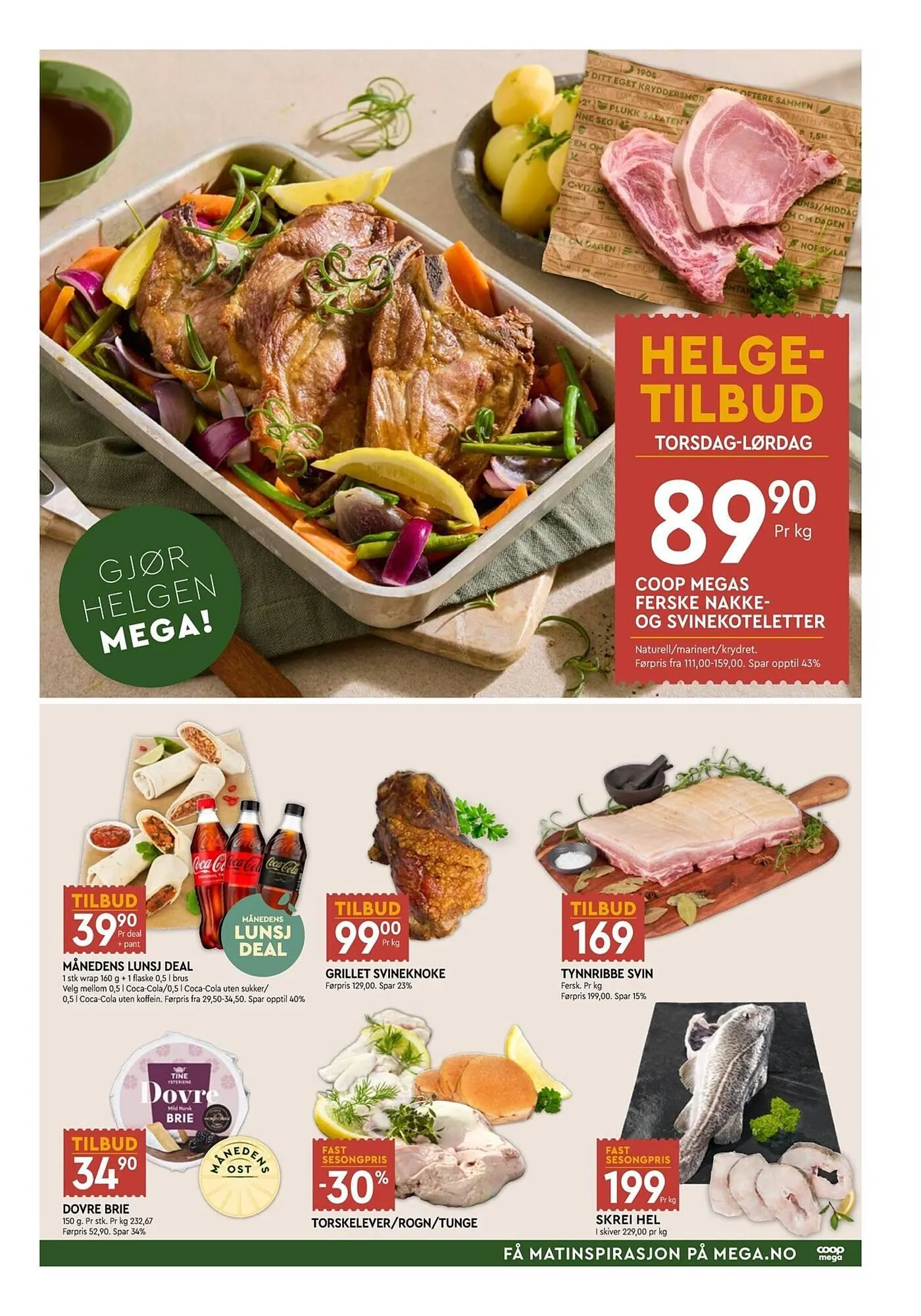 Coop Mega kundeavis fra 2. mars til 7. mars 2026 - kundeavisside 5
