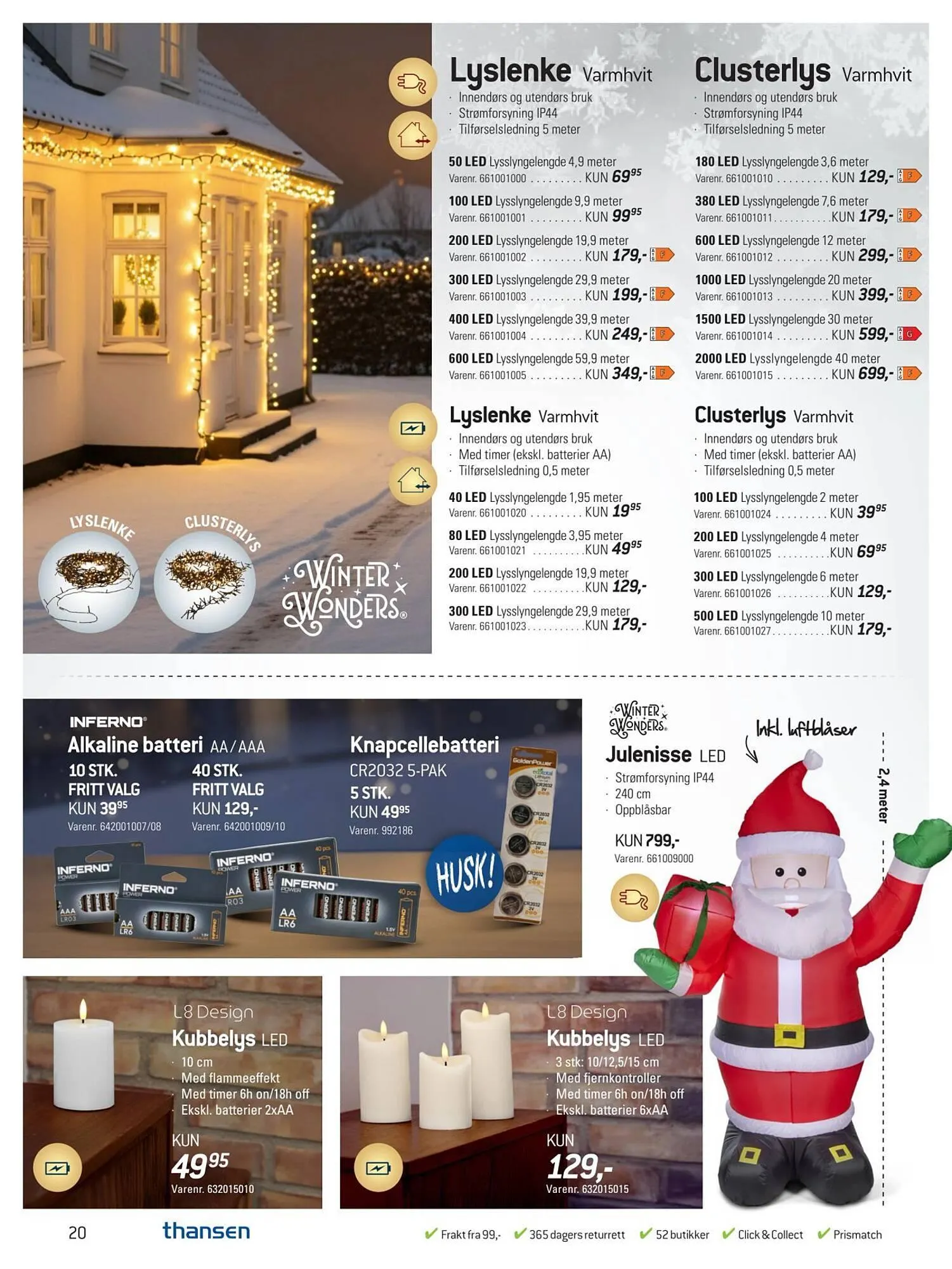 Thansen kundeavis fra 1. november til 30. november 2025 - kundeavisside 20