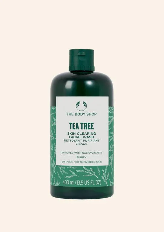 Tea Tree Facial Wash - Ansiktsvask - 400ml