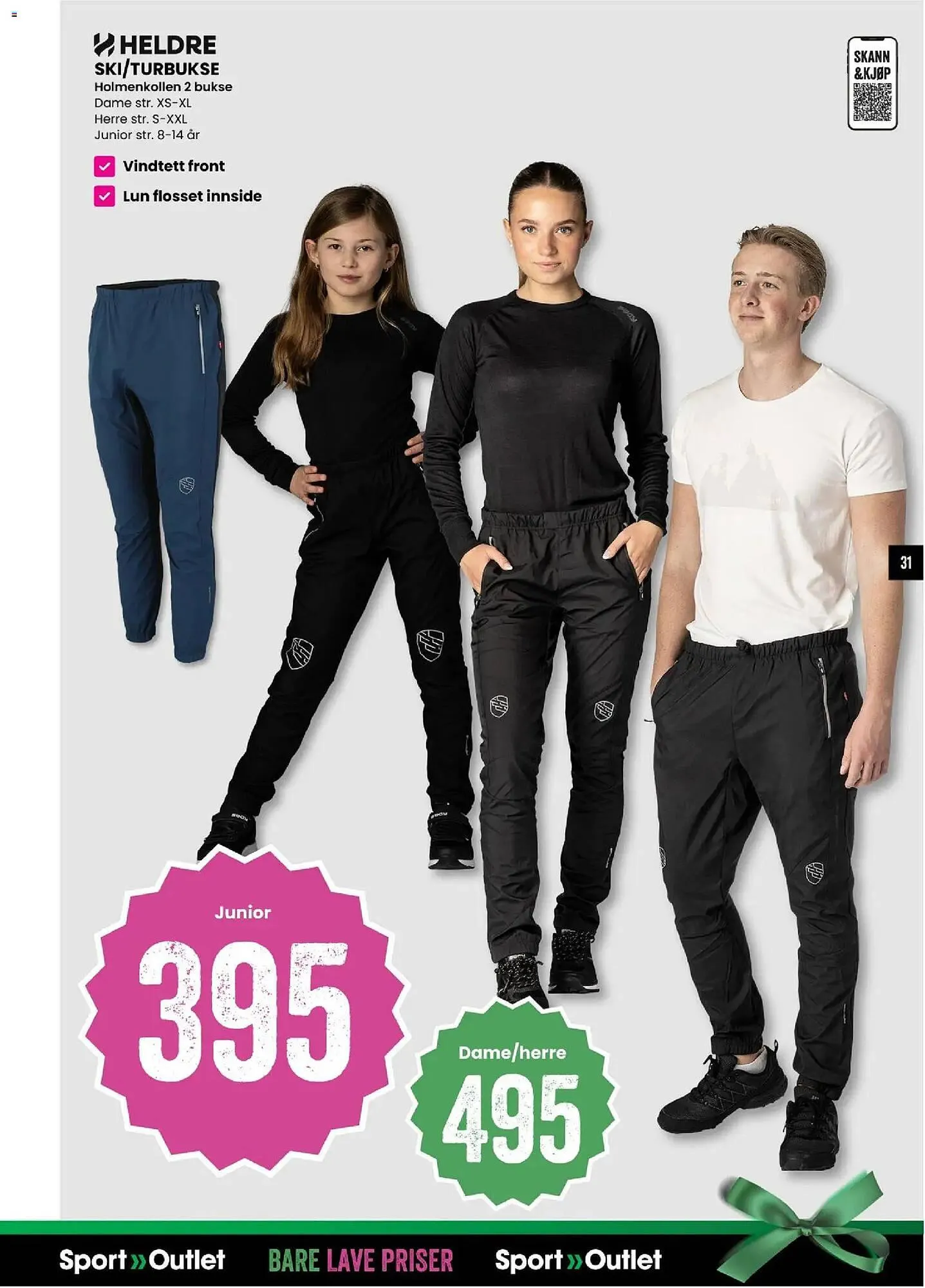 Sport Outlet kundeavis fra 2. desember til 24. desember 2025 - kundeavisside 31