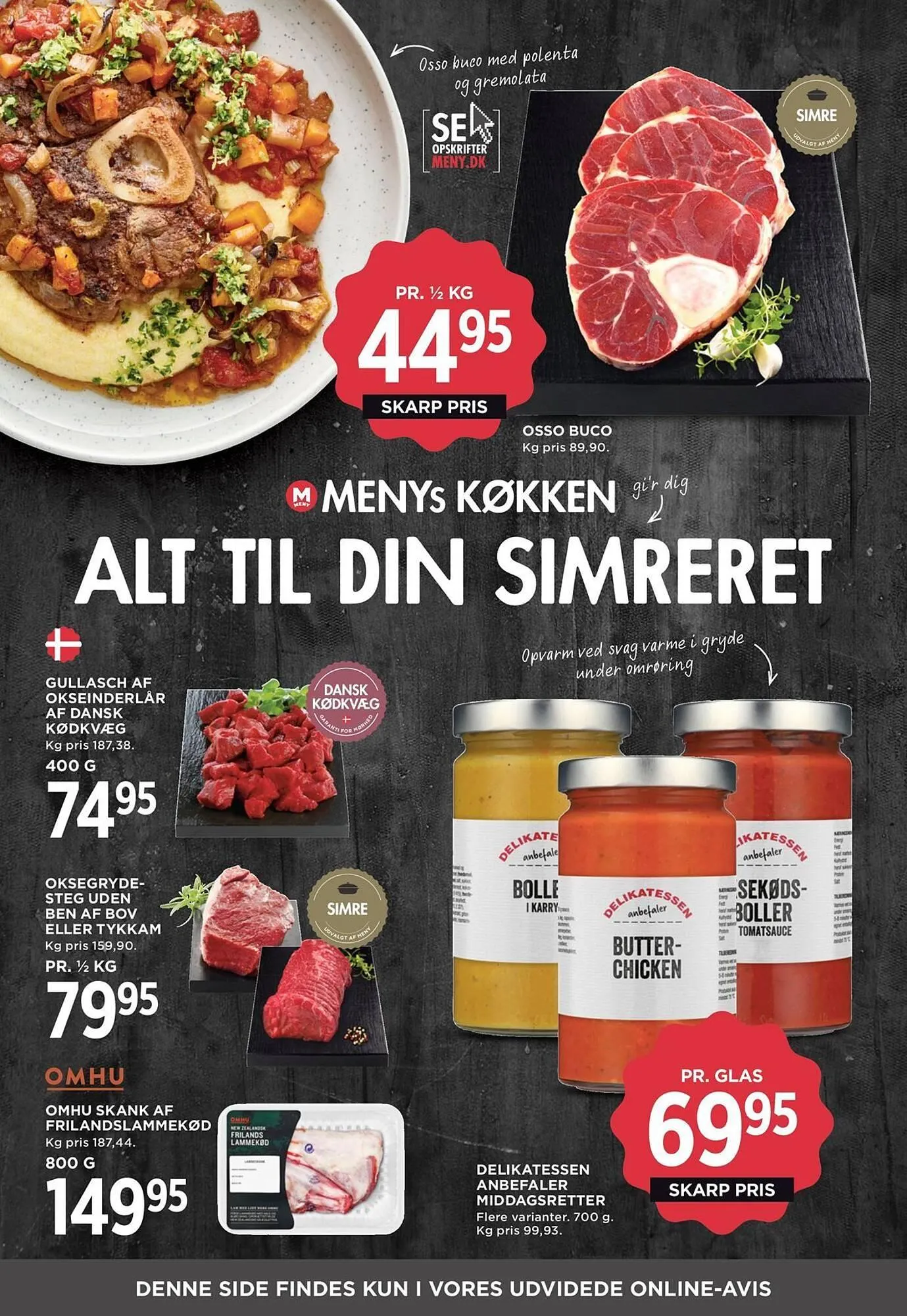 Meny kundeavis fra 13. februar til 19. februar 2026 - kundeavisside 16