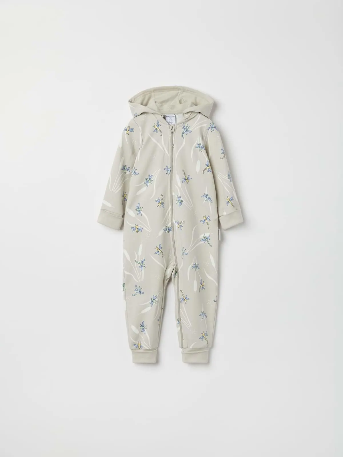 Dress med børstet innside øyenstikker