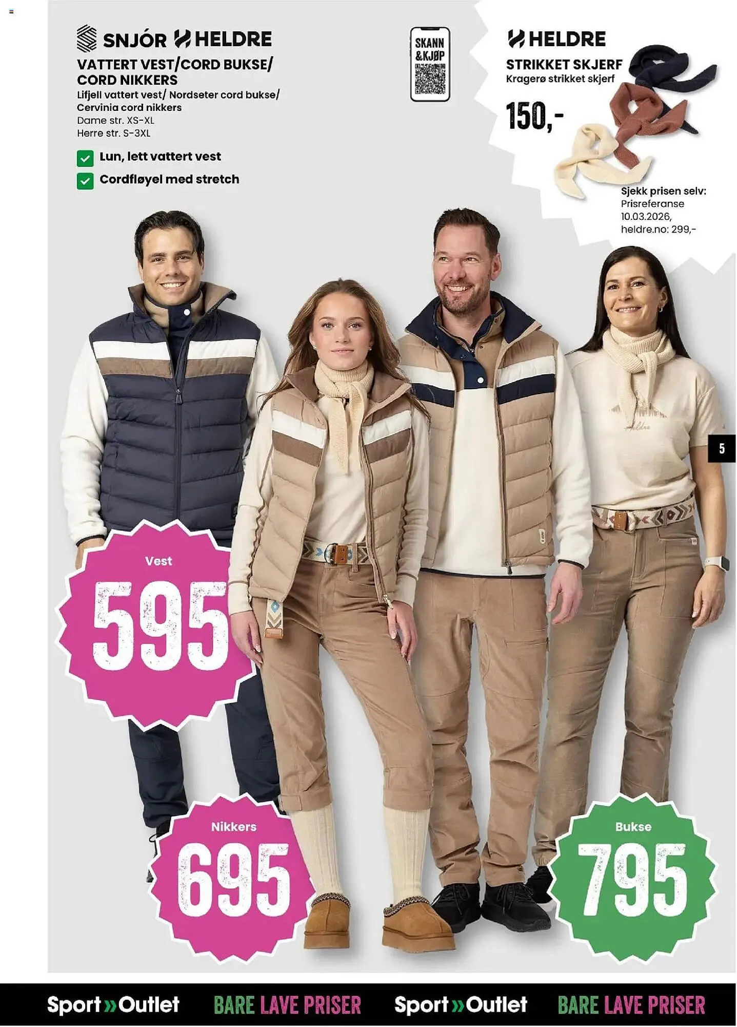 Sport Outlet kundeavis fra 24. mars til 6. april 2026 - kundeavisside 5