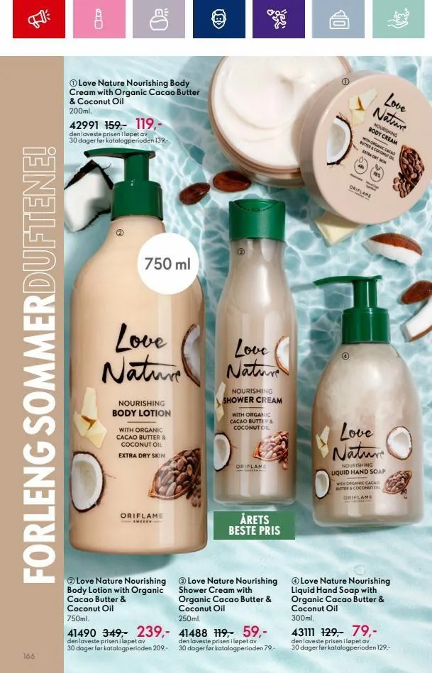 Oriflame kundeavis til 12.09.2023 fra 31. august til 12. september 2023 - kundeavisside 166