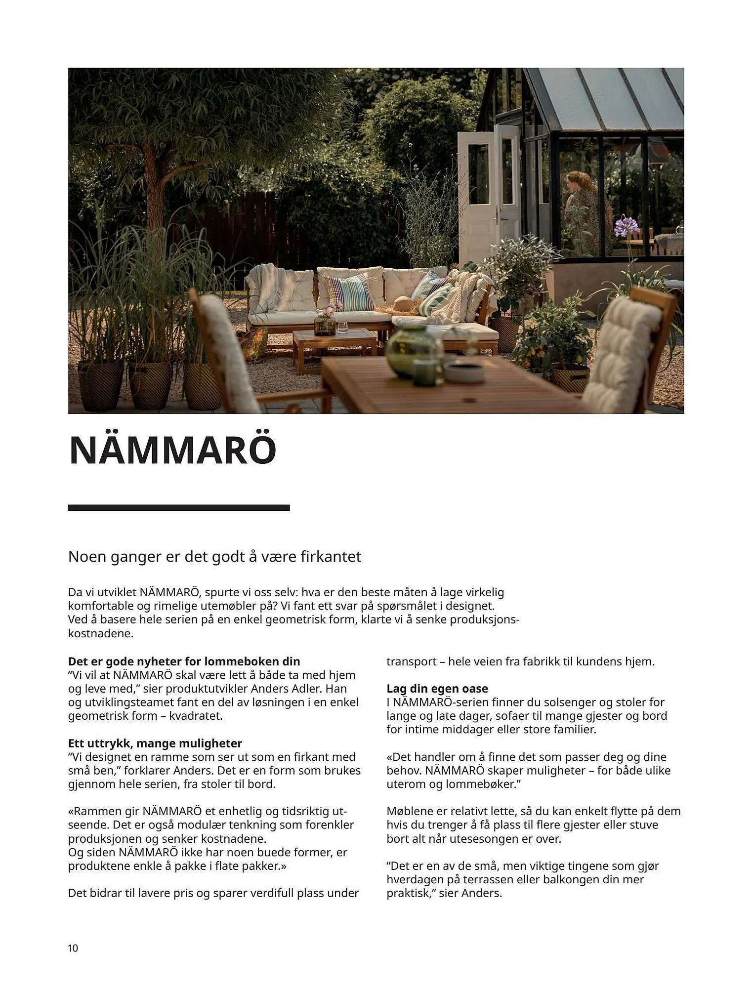 IKEA Kundeavis fra 5. mai til 31. august 2023 - kundeavisside 10