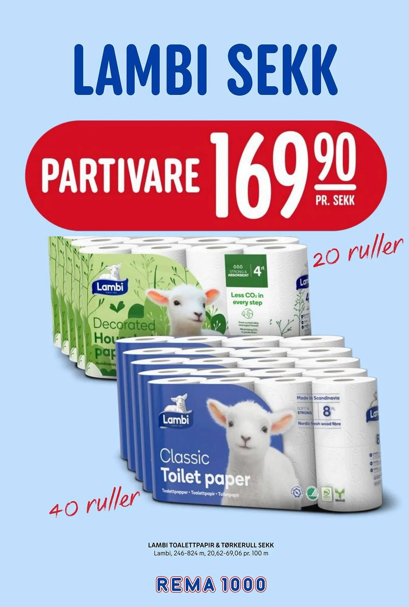 Rema 1000 kundeavis fra 16. mars til 22. mars 2026 - kundeavisside 12