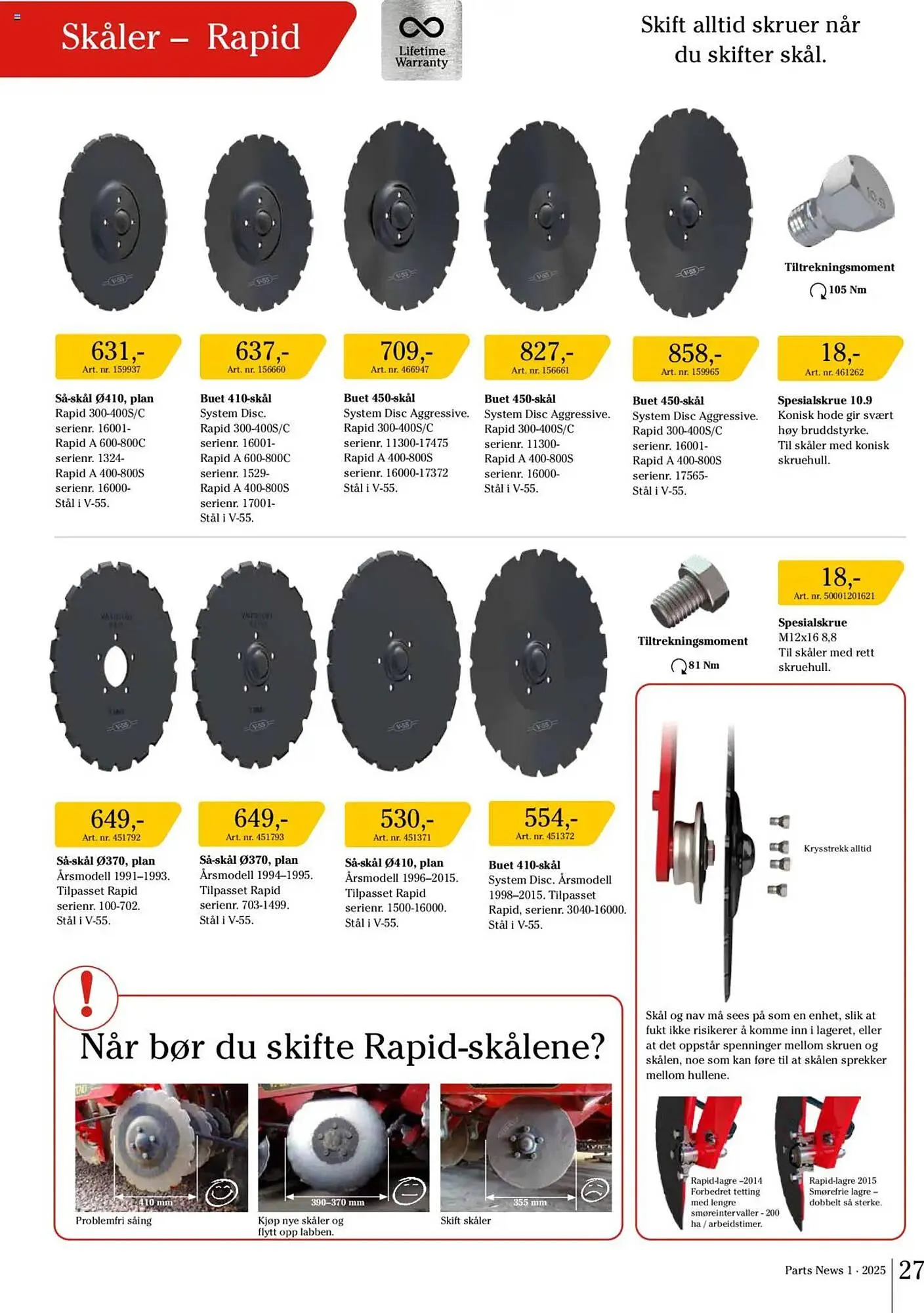 Felleskjøpet Kundeavis fra 14. mars til 31. desember 2025 - kundeavisside 27