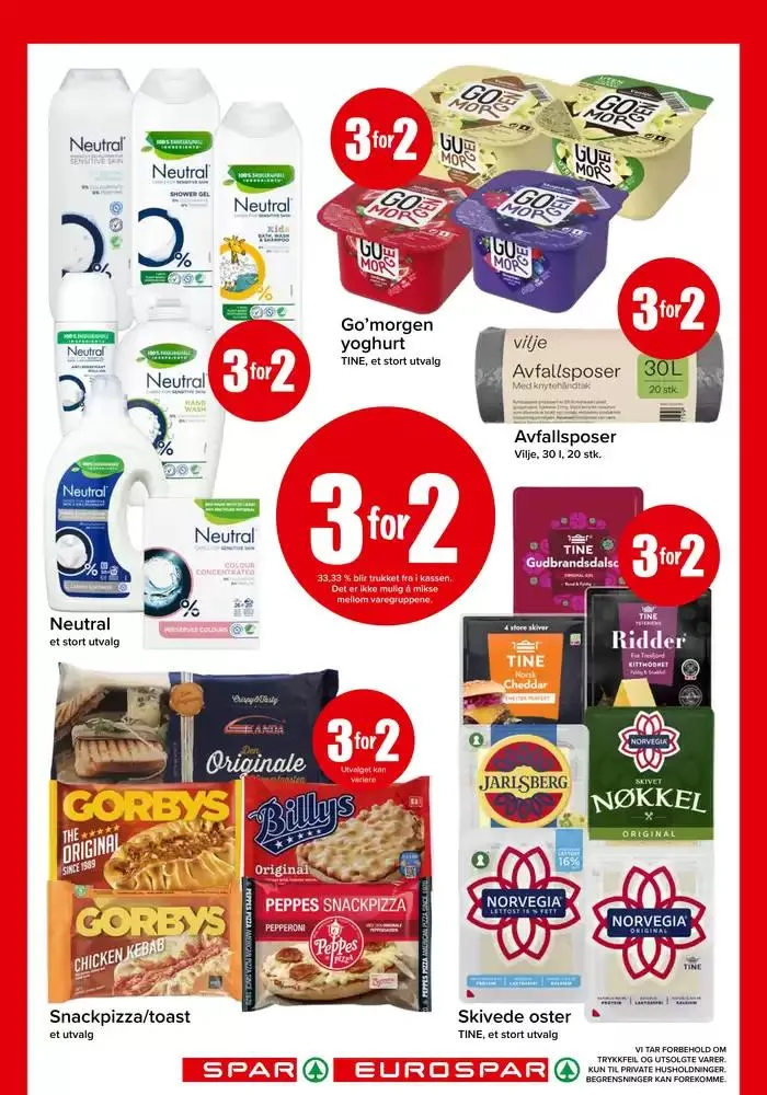 Spar Kundeavis fra 23. januar til 6. februar 2025 - kundeavisside 9