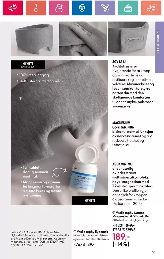 ORIFLAME Kundeavis fra 5. januar til 12. januar 2025 - kundeavisside 35