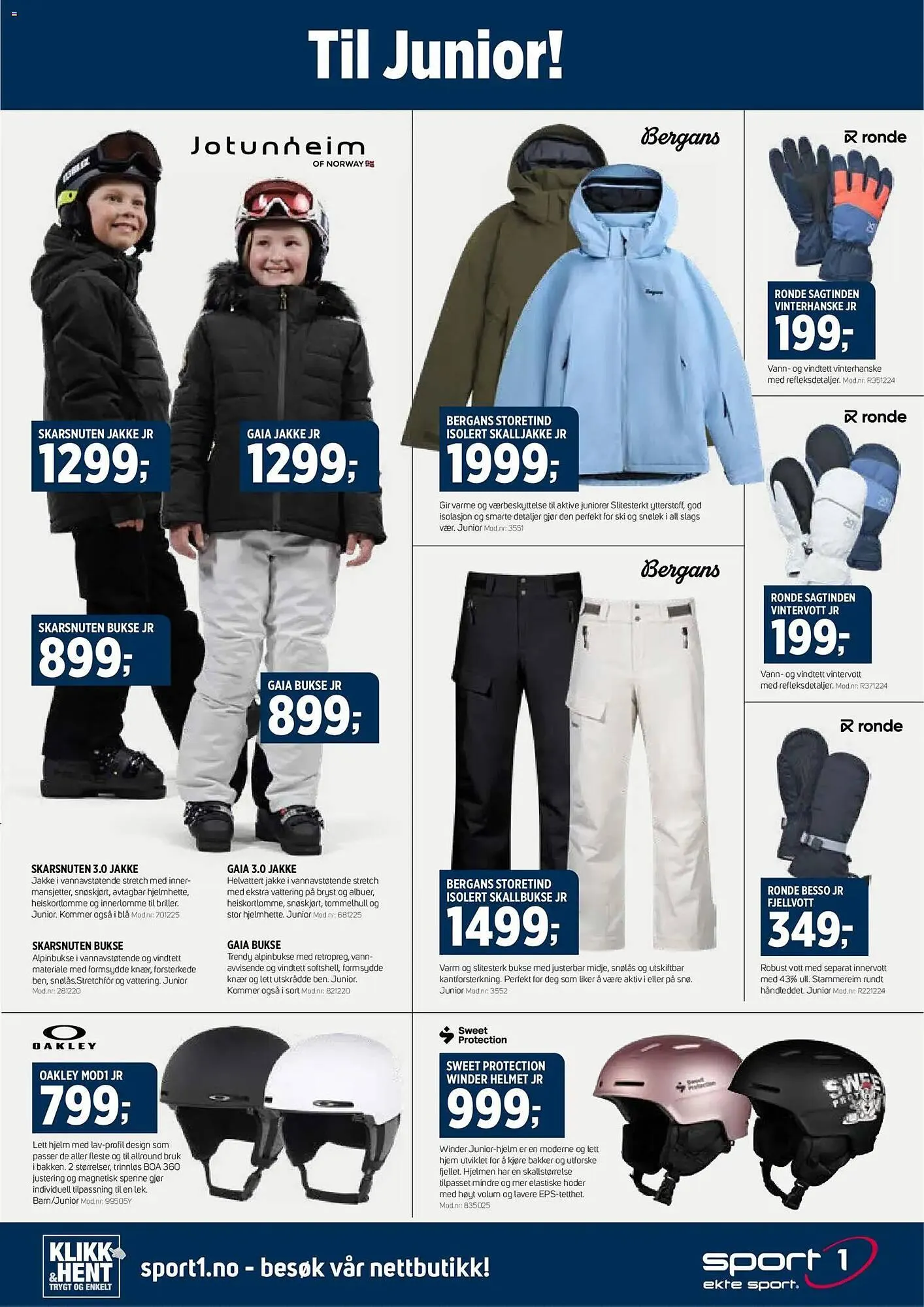 Sport 1 kundeavis fra 11. januar til 25. januar 2026 - kundeavisside 9