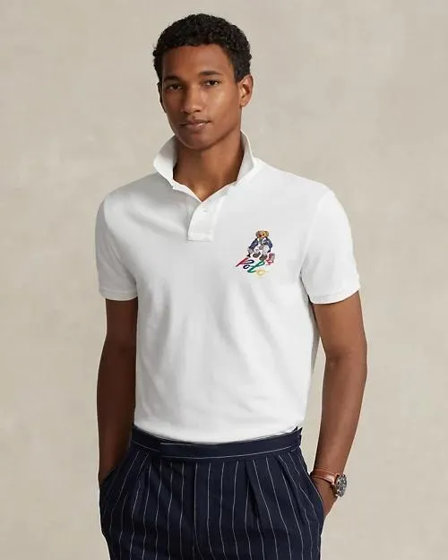 Custom Slim Fit Polo Bear Polo Shirt