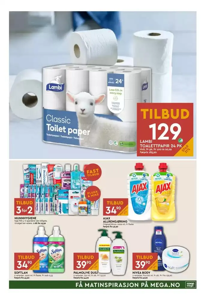 Stort utvalg av tilbud fra 25. november til 1. desember 2024 - kundeavisside 7