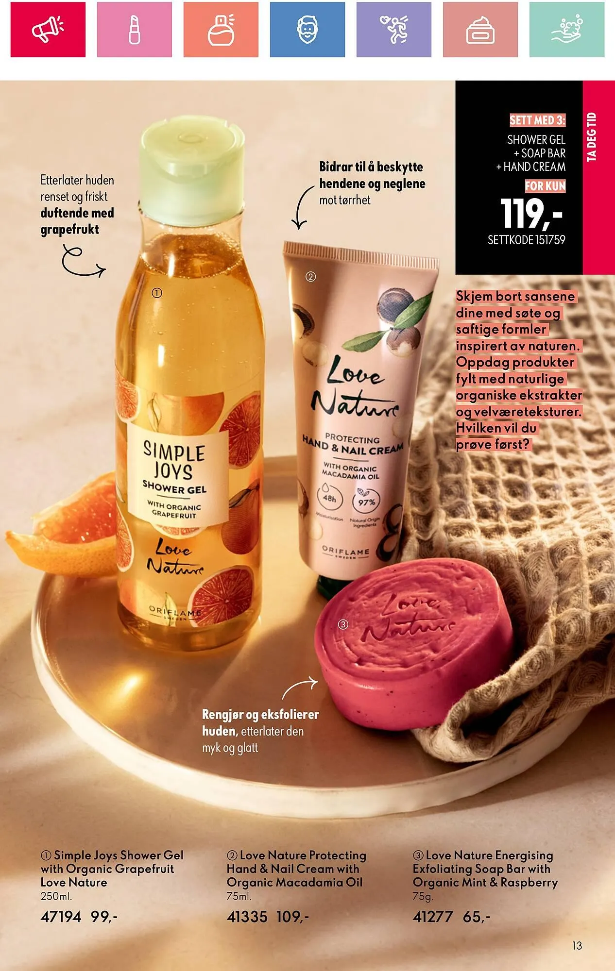 Oriflame Kundeavis fra 5. januar til 25. januar 2025 - kundeavisside 13