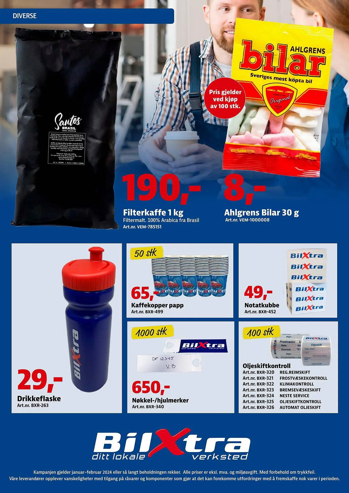 Bilxtra Kundeavis fra 9. januar til 29. februar 2024 - kundeavisside 32