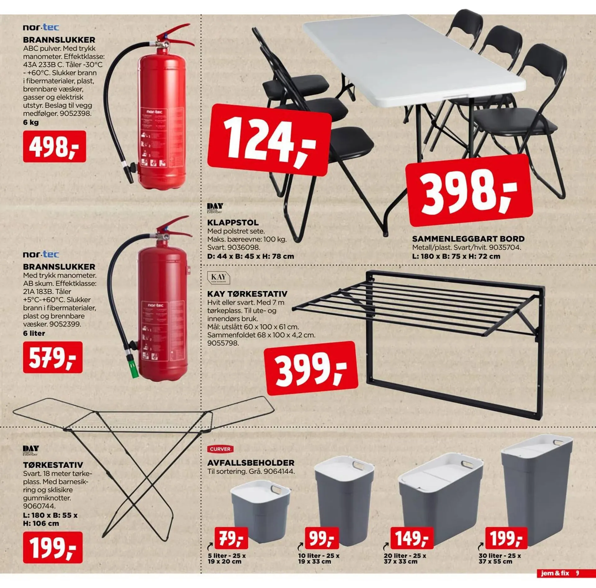 jem & fix Kundeavis fra 30. november til 7. desember 2024 - kundeavisside 9