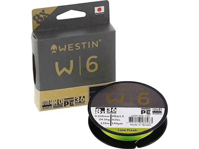 Westin W6 8 Braid 135m 0,10mm