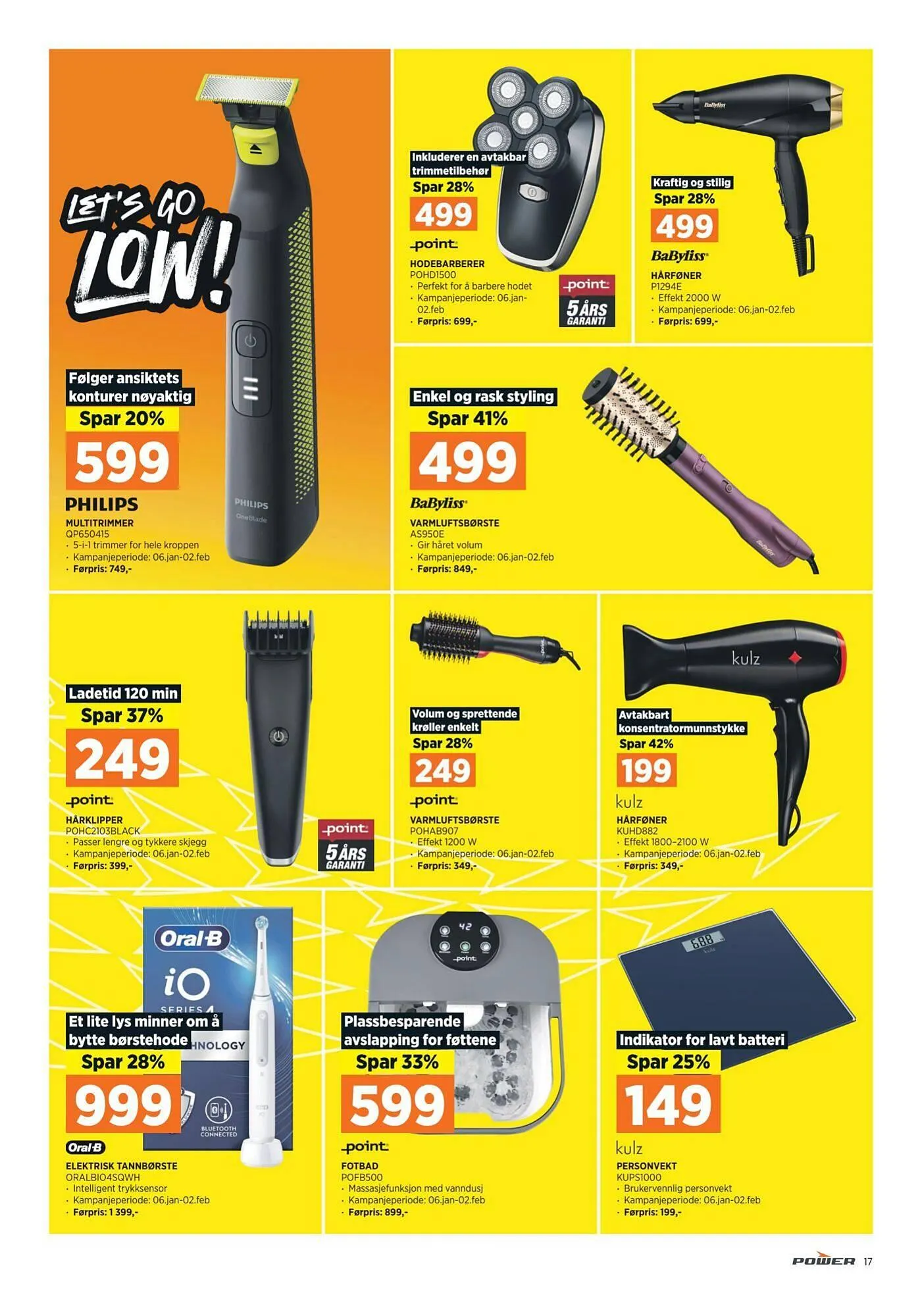 POWER Kundeavis fra 12. januar til 19. januar 2025 - kundeavisside 17