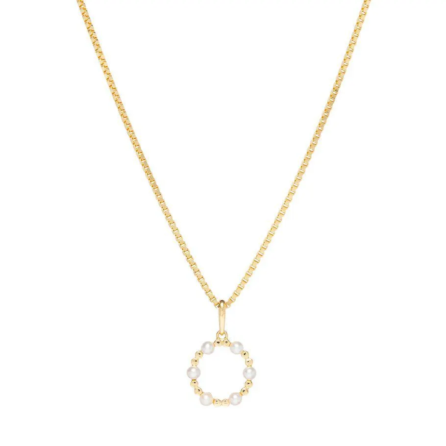 TOVE Halssmykke 375 Gult Gull