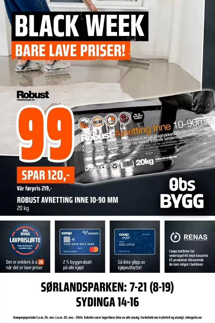 Topptilbud for alle kunder fra 24. november til 8. desember 2024 - kundeavisside 13