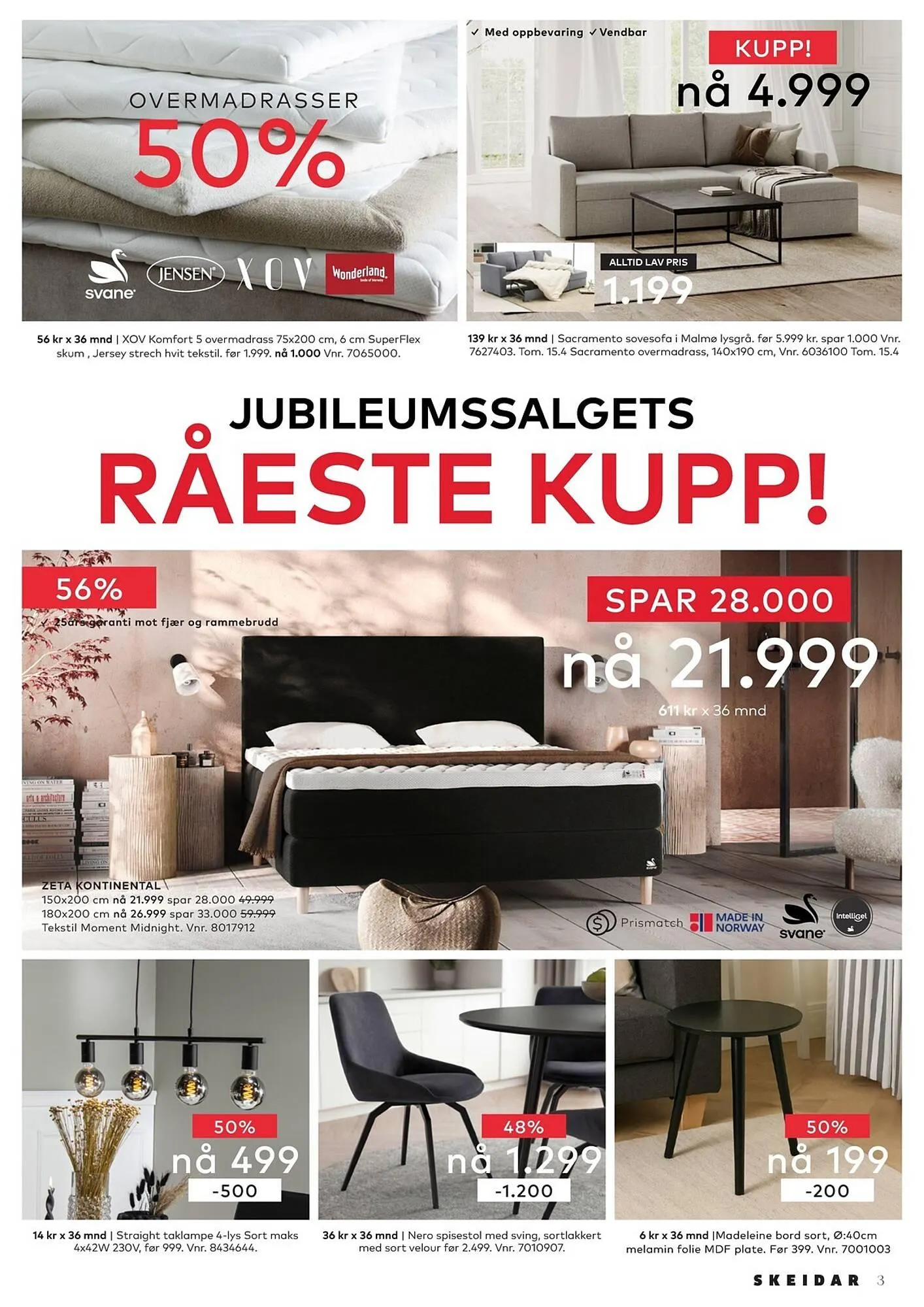 Skeidar kundeavis fra 30. mars til 15. april 2026 - kundeavisside 3