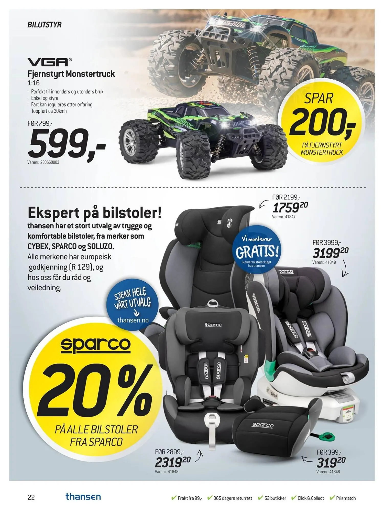 Thansen kundeavis fra 1. november til 30. november 2025 - kundeavisside 22