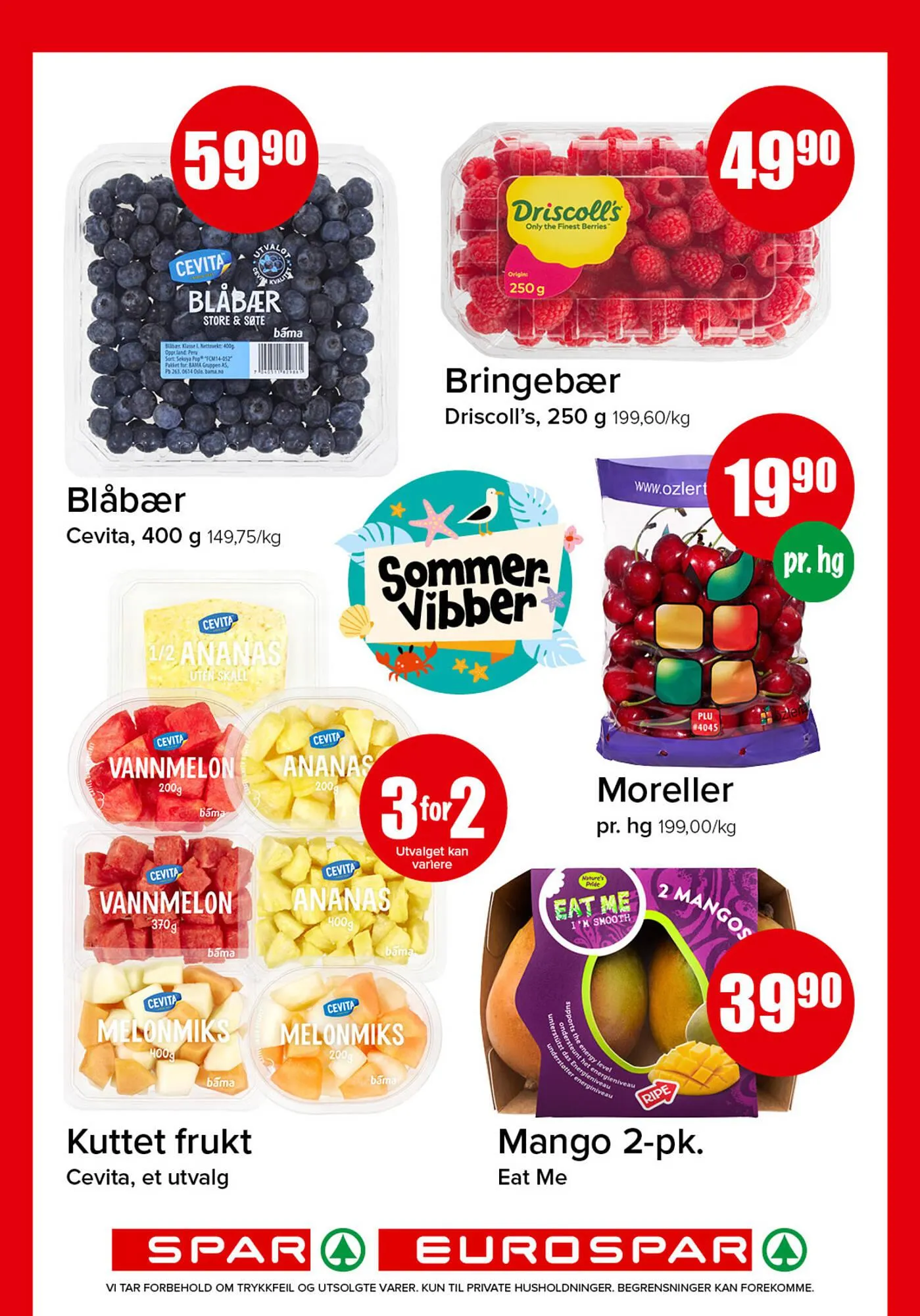 Eurospar kundeavis fra 18. mai til 24. mai 2026 - kundeavisside 3