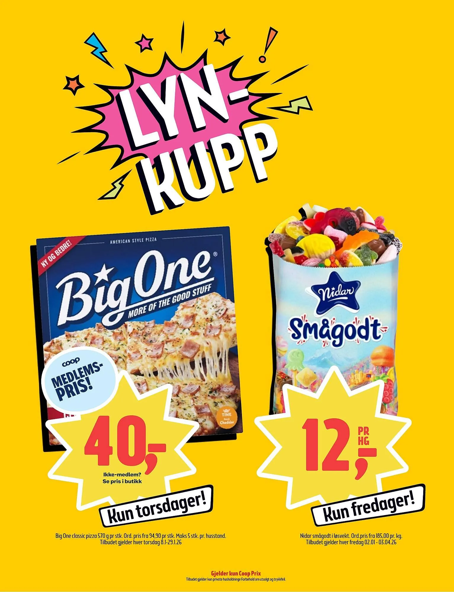 Coop Prix fra 12. januar til 18. januar 2026 - kundeavisside 9