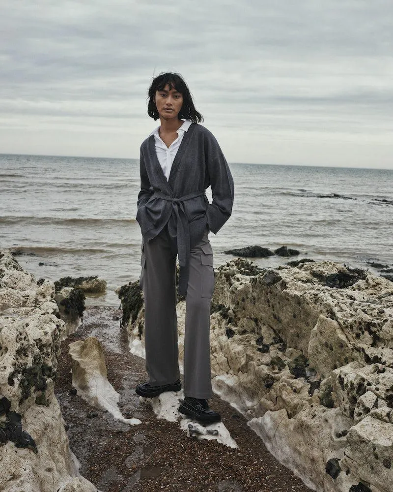 Cardigan i merinoull