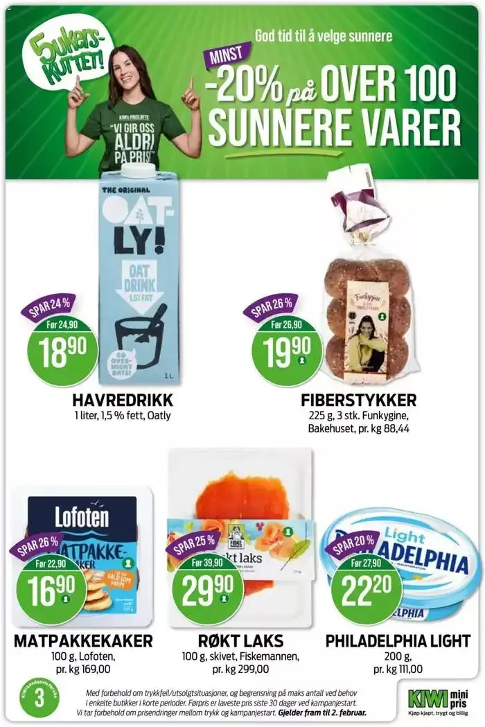 Kiwi Kundeavis fra 13. januar til 19. januar 2025 - kundeavisside 3