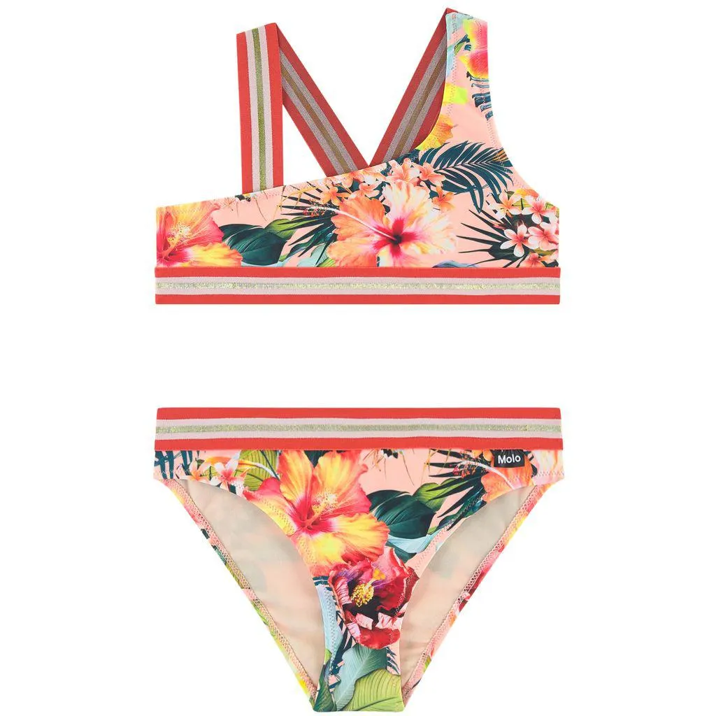 Nicola Bikini Hawaiian Flowers