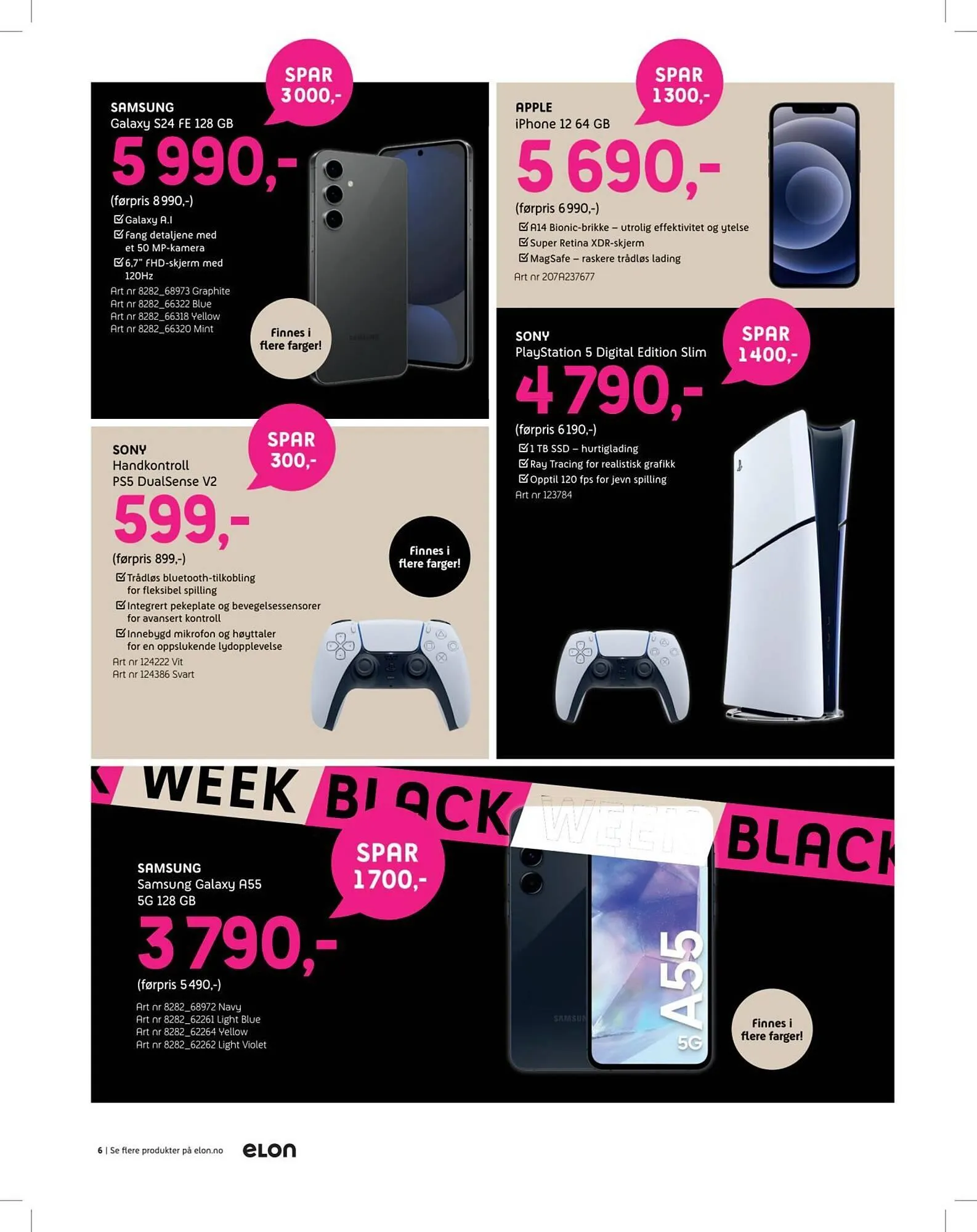 ELON Kundeavis fra 19. november til 1. desember 2024 - kundeavisside 6
